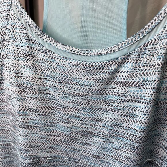 MPG Mondetta Performance Gear Travel Athletic Sundress Size Large Blue - Picture 8 of 16